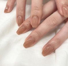 Classy Nail Art Ideas, Pink Tip Nails, Sheer Nails, Plain Nails, Hippie Nails, Simple Gel Nails, Simple Acrylic Nails, Blush Nails