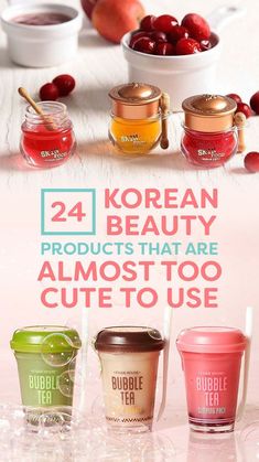 Korean Beauty Products, Heart Exploding, Skin Food, Mouthwash, Face Scrub, Diy Hacks, Korean Skincare, Too Cute, Beautiful Skin