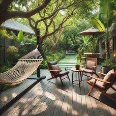 Brick's backyard escape featuring a hammock and mid-century seating nestled under towering trees, providing a serene, nature-filled retreat.
#BrickOasis #HammockLife #NatureRetreat #ProdigyRealEstate Backyard Escape, Serene Nature, Real Estate Team, Media Content, Hammock, Home Buying, The Neighbourhood, Trees