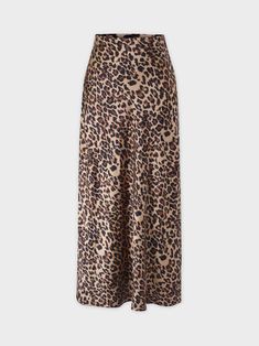 Dress up with our Printed Satin Slip Skirt-Brown Leopard. The stylish leopard print design is perfect for a night out or a casual day look. Casual Satin Skirt, Leopard Print Skirt For Fall Party, Fall Leopard Print Skirt For Party, Fall Leopard Print Party Skirt, Leopard Slip Skirt, Fitted Leopard Print Party Skirt, Satin Leopard Print Skirt, Long Flowy Leopard Print Skirt, Flowy Lined Leopard Print Skirt