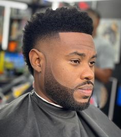 50 Stylish Fade Haircuts for Black Men in 2024 Black Man Haircut Fade With Beard, 180 Waves Men Fade, High Top Fade Black Men, Black Men Haircut Styles, 4c Hairstyles Men, Low Fades