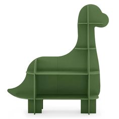 This green dinosaur bookcase is the perfect blend of practicality and fun. It features multiple shelf sizes to provide enough room for books Dinosaur House, Tree Bookcase, Kids Bookshelf, Green Craft, Green Dinosaur, Old Room, Kid's Bedroom, Delta Children, Bookshelves Kids