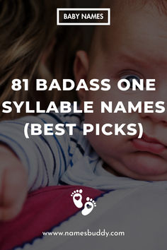 Badass One Syllable Names One Syllable Names, Badass Names, Unique Name, Unique Names, Bundle Of Joy, Word List, Baby Names, Meant To Be