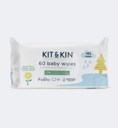 the kit and kin wipes are made with baby wipes that help to keep babies dry