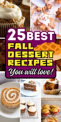 25 best fall dessert recipes you will love