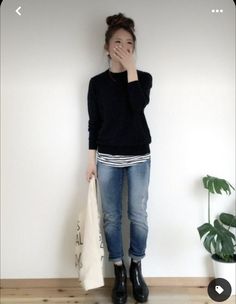 Minimalist Moda, Mode Tips, Mode Hippie, Mode Casual, Outfit Idea, Winter Style