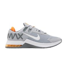 Find NIKE Air Max Alpha Trainer 4 'wolf Total Orange on Editorialist. Air Max Alpha Trainer 4 'Wolf Grey Total Orange' Orange Grey, Air Max, Nike Air Max, Nike Shoes, Nike Air, Top Brands, Nike, Luxury Fashion, Orange