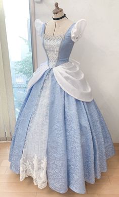 Disney Princess Dress, Cinderella Cosplay, Princess Cosplay, 파티 드레스, Disney Princess Dresses, Cinderella Dresses, Princess Outfits, Disney Dresses