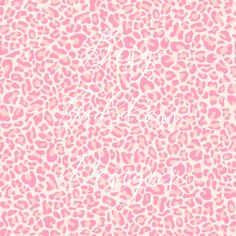 a pink leopard print wallpaper with words on it