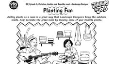 a coloring page with two people playing guitars