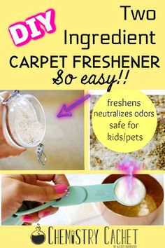 two ingredient carpet freshener is easy to make