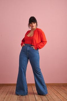 Medium Size Casual Outfits, Cardigan Curvy Outfit, Elegant Everyday Outfits, Size 18w Outfits Curvy Fashion, Large Bust Outfits, Plus Size Outfit Inspiration, Plus Size Outfits Casual, Coral Outfit, Embroidered Artwork