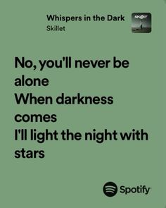 #lyrics #songs #music #lovesongs #rock #metal #metalhead #deep Grunge Lyrics, Rock Lyric Quotes, Skillet Lyrics, Whispers In The Dark, Lyrics Spotify, Dark Energy, Rock Songs, Lyrics Aesthetic, Rock Metal