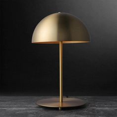 Metavaya Table lamp Dia 30cm x H 45cm / Gold / US plug Hanna Table Lamp 822706698677 M2022092105-1 Hanna Table Lamp & Desk Lamps for Sale Brass Mushroom Lamp, Black & Brass Bedside Table Lamp, Gold Bedside Lamp 24"-25", Edison Light Bulbs, Exclusive Designs, Led Bulb, Table Lamp, It Cast, Led