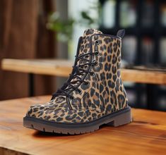 𝐏𝐑𝐎�𝐃𝐔𝐂𝐓 𝐈𝐍𝐅𝐎  * Crafted from premium quality waterproof vegan leather, durable, water-resistant. * These boots stand at approximately 6" from the arch to the top. Additionally, the platform measures around 0.75".  * With a tough synthetic sole to make it both comfortable and environmentally friendly. 𝐒𝐄𝐄 𝐀𝐋𝐋 𝐋𝐄𝐎𝐏𝐀𝐑𝐃 𝐈𝐓𝐄𝐌𝐒 𝐇𝐄𝐑𝐄 https://www.etsy.com/shop/BrownSugarMagic?search_query=leopard 𝐇𝐄𝐋𝐏𝐅𝐔𝐋 𝐇𝐈𝐍𝐓𝐒 𝐅𝐎𝐑 𝐏𝐔𝐑𝐂𝐇𝐀𝐒𝐈𝐍𝐆 𝐓𝐇𝐄𝐒𝐄 𝐁𝐎𝐎𝐓𝐒 Rave Boots, Fox Fur Boots, Fur Boots Women, 90s Boots, Flower Boots, Jungle Boots, Saddle Bag Purse, Fuzzy Boots, Boot Stand