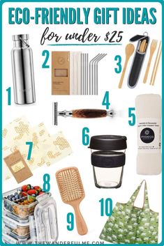 the ultimate eco - friendly gift ideas for under $ 25 from www greenfruit com