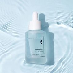 Discover the groundbreaking Numbuzin No.6 Deep Sleep Mask Serum - a unique sleeping mask in the form of a serum designed for overnight renewal. With a rich concentration of glacier water, this Korean night serum provides intense moisture and firming benefits. Skin-loving ingredients in this serum include: Niacinamide: Stimulates ceramide production, fades hyperpigmentation, and promotes firm, even-toned skin. Curcuma Longa Root Extract: An Ayurvedic herb with anti-inflammatory, antibacterial, an Numbuzin Serum, Best Night Serum, Korean Night, Honey Skin, Night Mask, Daily Sunscreen, Skin Care Packaging, Reduce Pores, Chemical Sunscreen