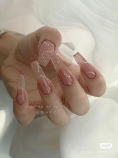 Blush Nails, Pink Acrylic Nails, Elegant Nails, Dream Nails, Best Acrylic Nails