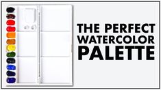 the perfect watercolor palette for beginners