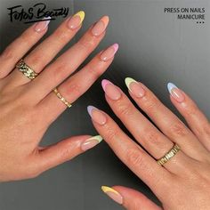 Click here to view more Fofosbeauty Press On Nails at lower price! Fofosbeauty--Press on nails 24 Pieces set 12 different sizes. Artificial nails design your own nails for weddings, parties, weekend dating, or special occasions. Acrylic nails art accessories design 24 pcs set full nail design fake nail tips with free nail glue sticker sheet and mini nail file. These tools can help you wear fake nails better, and the operation is easy and convenient for everyone. Clip-on nails have different sizes, you can choose the most suitable false nail regardless of the size of your nail. It is easy to trim and file it to any length and shape you like. In only 1 minutes, you can get the same glitter effect instead of paying half an hour for the expensive nail salon manicure. Features: Artificial Fake Spring Nail Art, Nail Designs Spring, French Tip Nails, Nail Designs Summer, Manicure E Pedicure, Artificial Nails, Nail Kit