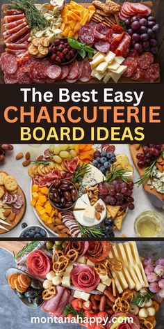 the best easy and cheap charcuterie board ideas for your next party or brunch