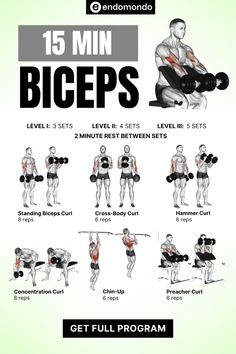 a poster showing the different exercises to do for your chest and back, with instructions on how