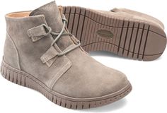 Crafted from ultra-soft waterproof leathers and suedes, itG��s designed with a grooved sole to flex naturally with your every step. Casual Suede Lace-up Winter Boots, Casual Suede Lace-up Boots With Rubber Sole, Casual Suede Lace-up Waterproof Boots, Waterproof Suede Lace-up Boots For Winter, Lace-up Suede Waterproof Boots With Reinforced Toe, Leather Tie, Shoes And Boots, Fashion And Beauty Tips, Low Cut