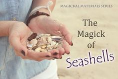 Seashells are a very special magickal material—a beautiful gift of Earth and Sea. Shells are found in the secret space between these two kingdoms, which is reve Shells In Witchcraft, Cracked Nails, Water Witch, Secret Space, Traditional Witchcraft, Hag Stones, Wicca Witchcraft