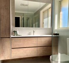 Project: Main Bathroom & Ensuite Renovation Kellyville    A superb finish for these two bathrooms in our recently completed renovation project. Both bathroom boast a neutral colour scheme that is combined with natural elements creating