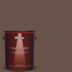 the behr marquee paint is shown in red