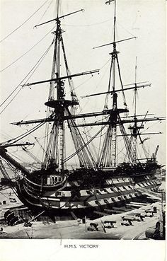 an old black and white photo of a ship