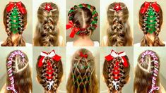 Hairstyles New Years, Braid On Natural Hair, Christmas Morning Hairstyles, New Years Hair, Holiday Hairstyles Easy, Holiday Party Hair, Christmas Party Hairstyles, New Year Hairstyle, Girl Hair Dos