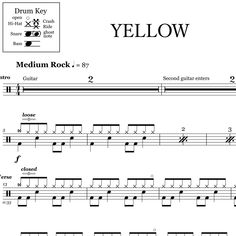 the yellow guitar tab is shown