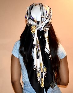 Head Kerchief, Protein Structure, Silk Benefits, Hair Bandana, Hair Scarves, Pattern Hair, Silk Scarf Hair, Silk Headscarf, Natural Protein