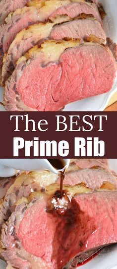 the best prime rib roast recipe is so easy to make and it's delicious