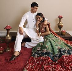 Mehendi Photoshoot Couple, Movie Color Palette, Gothic Bride, Bride Poses, South Asian Wedding, Asian Wedding, Couple Aesthetic, Couple Shoot, Fashion Shoot