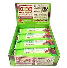 an open box of koo bar with no dairy bars in it on a white background