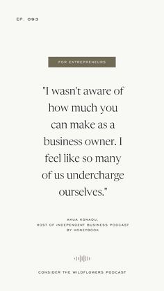 an image of a quote on the topic of business