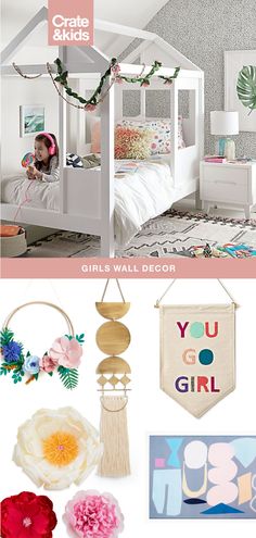 Give the walls of your girl’s bedroom a touch of personality with our collection of kids wall decor. With wall art, decals, mirrors and more, it’s enough to make the floor a little jealous. Girls Room Diy, Wall Art Decals, Girls Wall Decor, Ikea Design, Turtle Figurines, Relaxing Bedroom, Girl Bedroom Designs