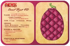 a card with an image of a pineapple on the front and back side, in pink