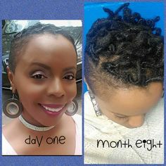 Loc Mohawk, Loc Growth, Lock Styles, Locs Journey, Dreadlocks Styles, Dread Styles, Perm Rod Set