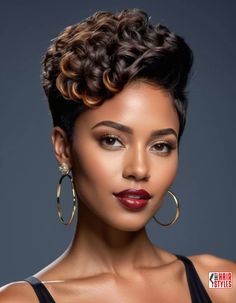 Low Tapered Fade, Short Bobcut, Tapered Fade Haircut, Bold Undercut, Tapered Fade, Afro Hair Art, Low Taper Fade Haircut, Haircut Ideas For Women, Curly Pixie Cut