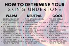 Under Tone Skin Chart, Neutral Fair Skin Tone, Clothes For Neutral Undertones, Color Tones Skin, Under Tone Skin, Natural Tone Color Palette, Blue Veins Skin Tone, Neutral Undertone Outfits, Cool Warm Or Neutral Skin Tone