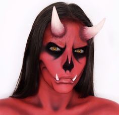 Demon Makeup Scary, Demon Makeup Men, Demon Makeup Female, Mens Halloween Makeup, Halloween Skeleton Makeup, Demon Makeup, Devil Makeup, Holloween Makeup, Makeup Scary