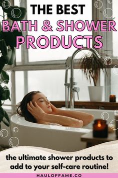 We've gathered the absolute best shower products to create the best shower routine possible to kickstart your morning routine. We've included the best shower routine steps and shower routine products to smell good all day long. This shower routine list is the ultimate guide and all you need to master your bathing routine with the best bath products too including body wash, body care products, bath and body care. morning routine | self care | shower routine Shower Routine List, Products To Smell Good, Best Shower Products, Shower Routine Steps, Shower Routine Products, How To Shower Properly, Best Shower Routine, Aquis Hair Towel