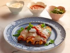 Pioneer Woman Dishes, Red Enchiladas, Enchiladas Recipe, Red Enchilada Sauce, Cheese Topping, Enchilada Recipes, Ree Drummond