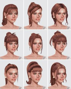 many different hairs styles and haircuts for females