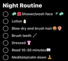 Easy Morning Routine, Room Cleaning Tips, Night Routines, Room Cleaning, School Routine, Easy Morning, Face Lotion