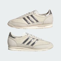 adidas SL 72 OG Shoes - Grey | Free Shipping with adiClub | adidas US Adidas Japan, Adidas Sl 72, Shoes Grey, Cloud White, Adidas Online, White Shoes, Adidas Women, Adidas Originals, Adidas Sneakers