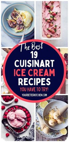 the best cusinart ice cream recipes you have to try